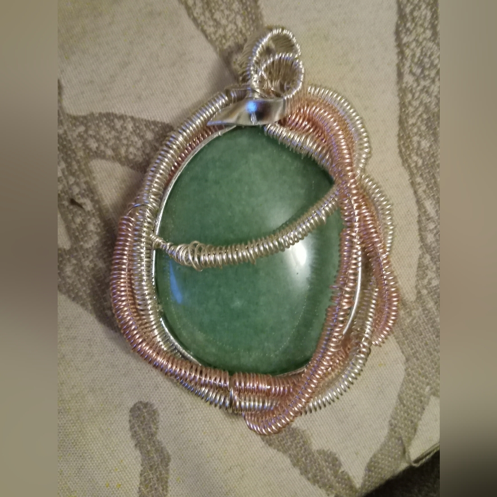 Wire wrapped pendants